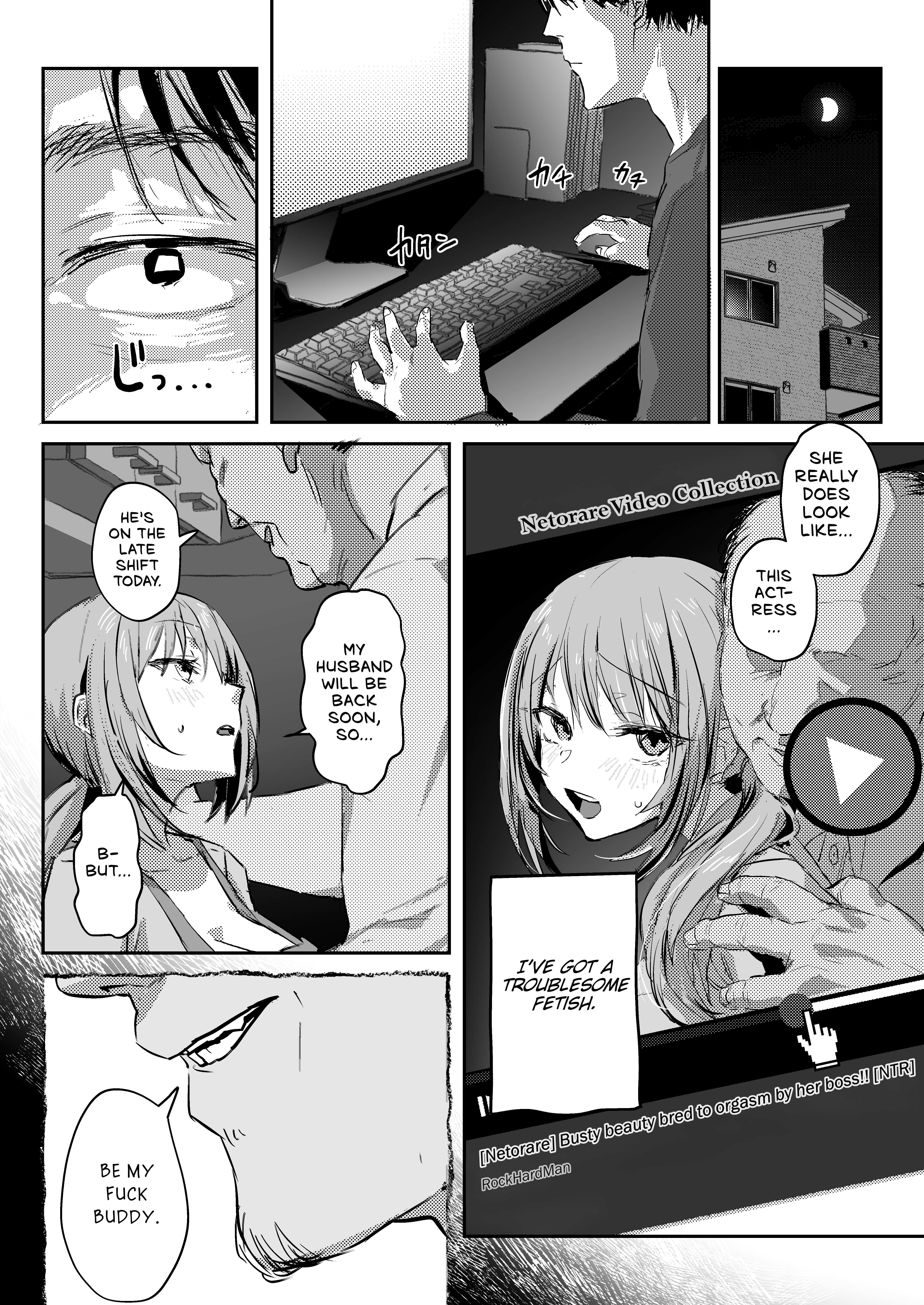 Hentai Manga Comic-Newlywed Koharu, Netorase-Read-6